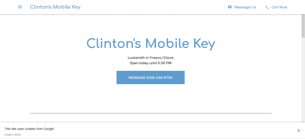 Clinton’s Mobile Key